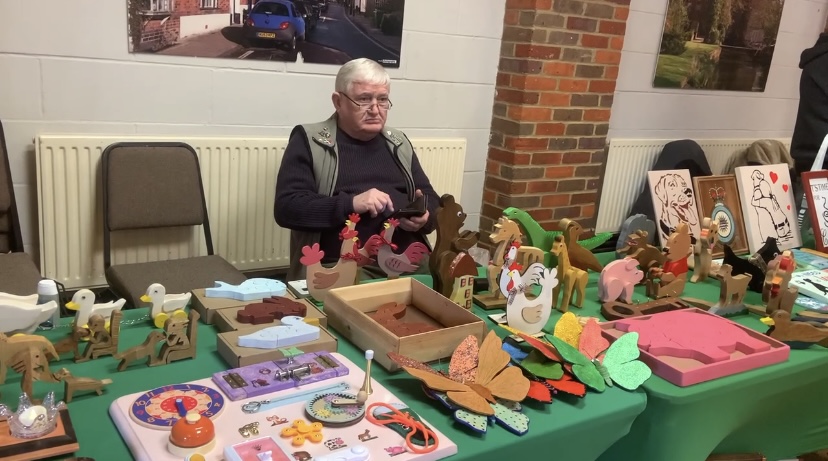 Stall at the Buckingham Craft and Gift fair